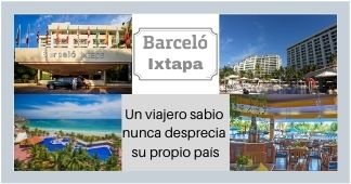 El hotel Barceló Ixtapa se encuentra en el corazón de Ixtapa, sobre la primera línea de playa del Palmar, uno de los mejores destinos que ofrece México a sus visitantes. Además, tiene la ubicación ideal para hacer excursiones a otros lugares cercano